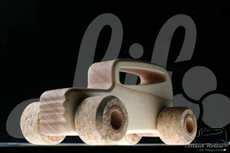 34 Hot Rod - Silent Roller - Öko Holzauto